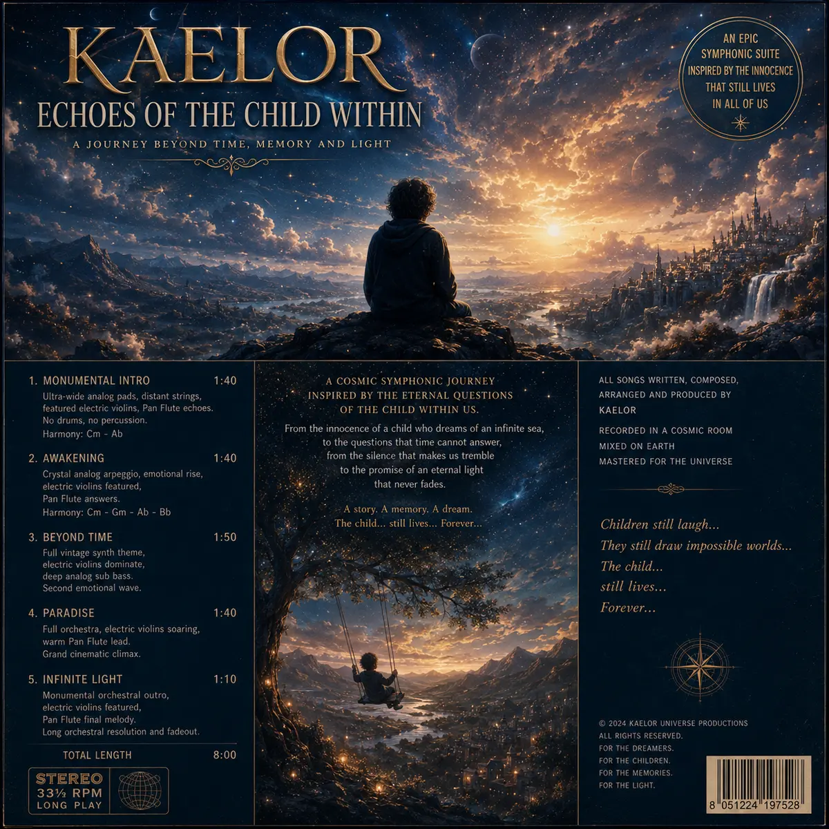 Copertina di Echoes of the Child Within